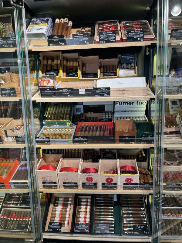 Un point sur les cigares en stock...